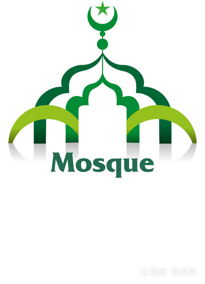 媒介抽象, 清真寺标志