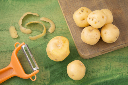 黄色的土豆本土最初从哥伦比亚