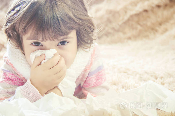 流鼻涕.选择性焦点