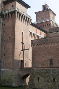 费拉拉 艾米利亚罗马涅区，意大利这个中世纪的古堡
