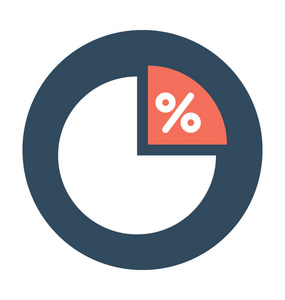 饼图平面向量图标