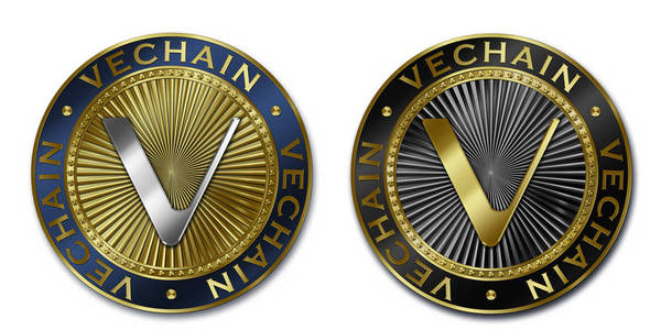 Cryptocurrency Vechain 硬币