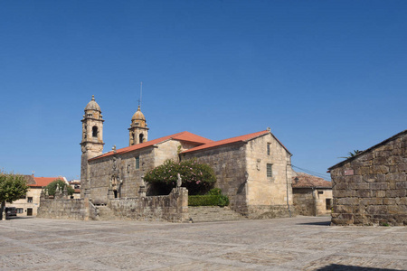 圣贝尼托教会 Fefinans 平方米，莫阿纳，拉科鲁尼亚省加利西亚西班牙