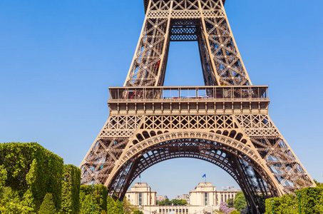 法国, 巴黎, 不同的看法埃菲尔铁塔
