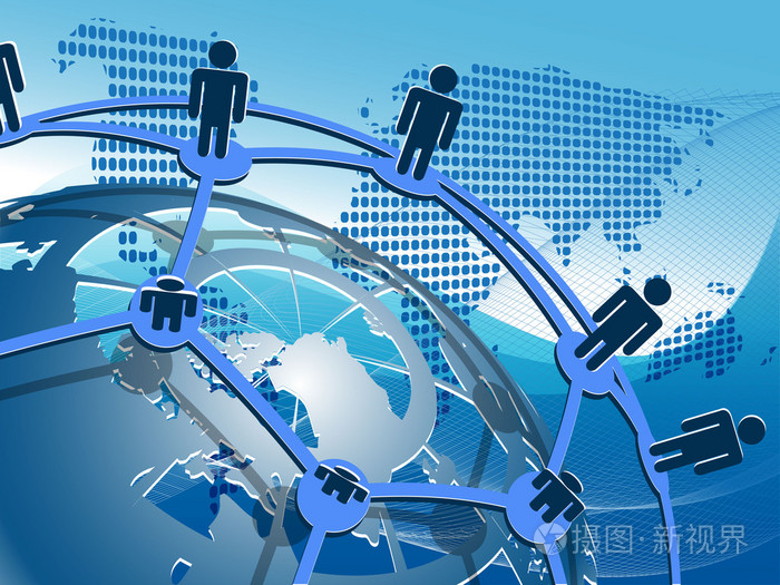 社会网络插画-正版商用图片03on45-摄图新视界