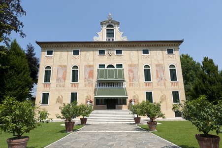 德尔布伦塔里维埃拉 威尼托 意大利历史悠久的别墅和花园