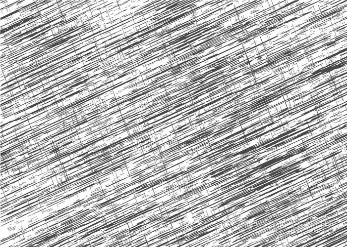 抽象笔触纹理矢量插图