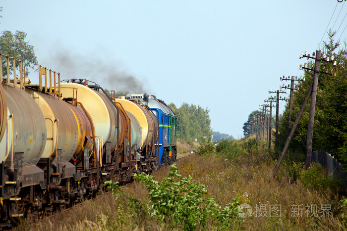 货运柴油列车