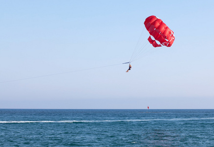 大海降落伞图片