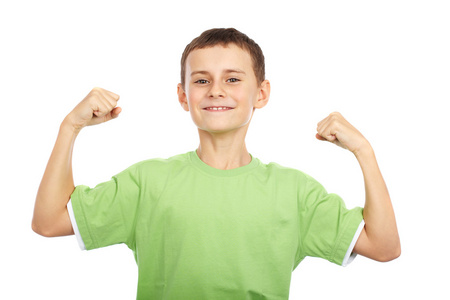 强壮的孩子图片