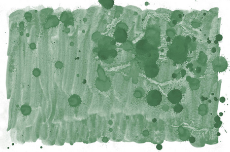 彩色深绿色水彩背景壁纸。水彩画明亮的颜色例证