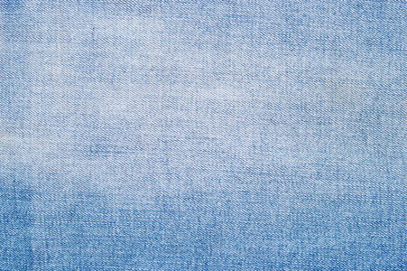 蓝色牛仔裤面料纺织品关闭照片