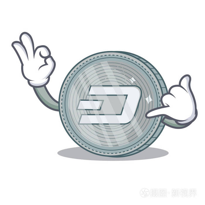 叫我破折号硬币字符卡通