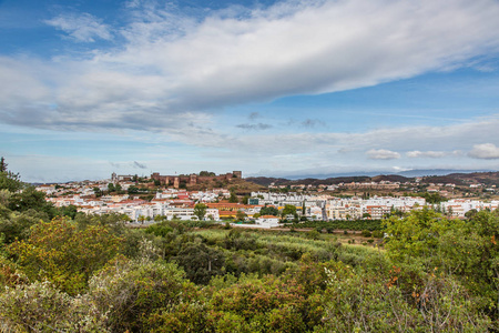 最热门看法在城市 Silves 葡萄牙