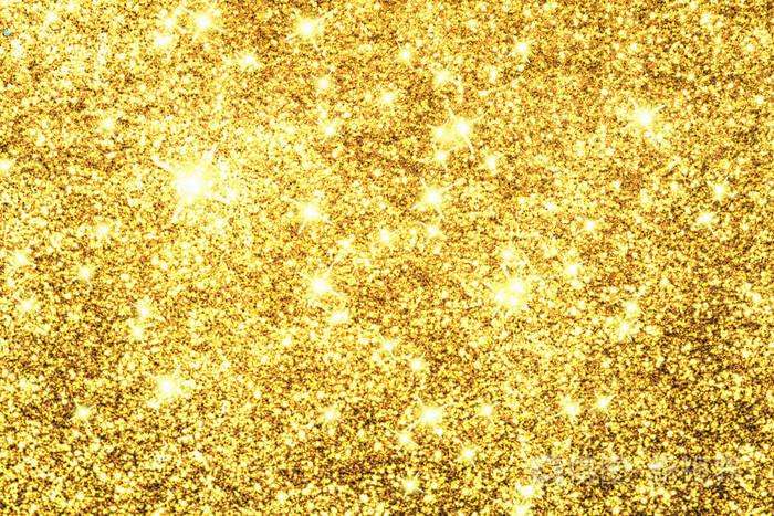 金色闪光纹理创模糊抽象背景