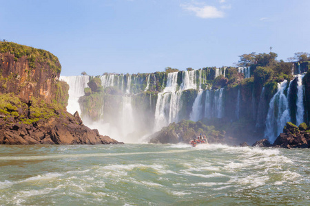 伊瓜苏瀑布视图，阿根廷
