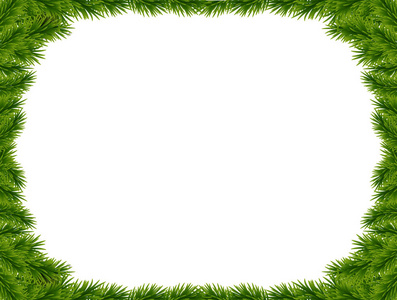 赤裸分支载体背景与载体圣诞节树分支和空间为 tex照片