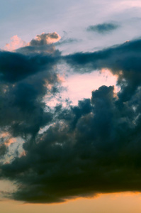 暴风雨的天空