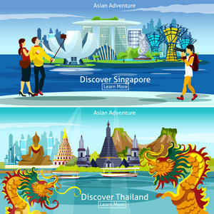 泰国和新加坡旅游组合