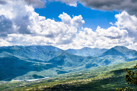 在克里米亚恰大昌山