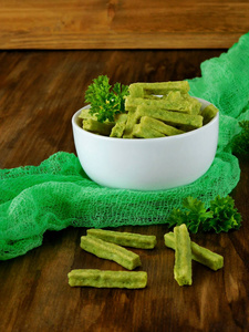 健康营养的绿色零食图片