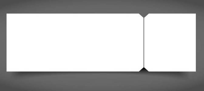 空白事件演唱会门票样机模板.音乐会,晚会或节日门票设计模板照片