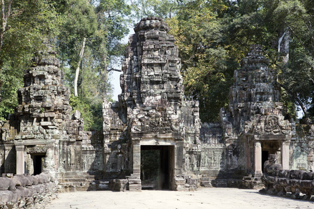 Cambodi 寺门遗址 第十二世纪, 暹粒