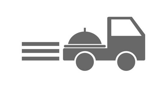 食品输送车快速移动