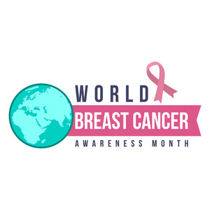 世界乳腺癌癌症天背景