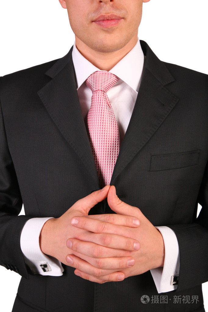 年轻的商人双手交叉照片-正版商用图片03rs79-摄图新视界