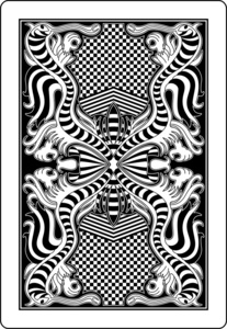 卡牌背面扑克牌背面62x90毫米照片