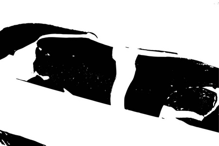 抽象的黑色和白色背景，老式 grunge 纹理图案