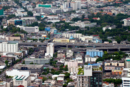 曼谷9月15日曼谷城市景色2011年9月15日