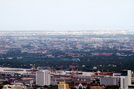 曼谷9月15日曼谷城市景色2011年9月15日