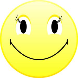 矢量万圣节笑脸眨眼收集微笑. 矢量图.照片