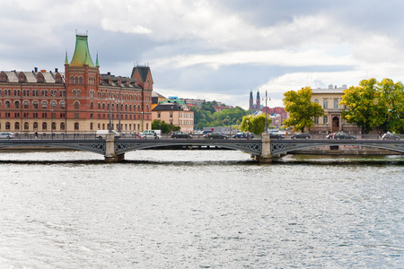 斯德哥尔摩运河和桥梁图片