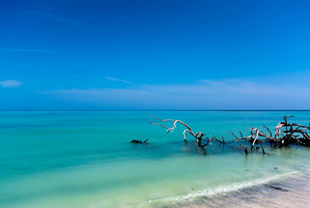 古巴海滩风景