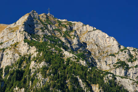 bucegi 山全景 喀尔巴阡岭