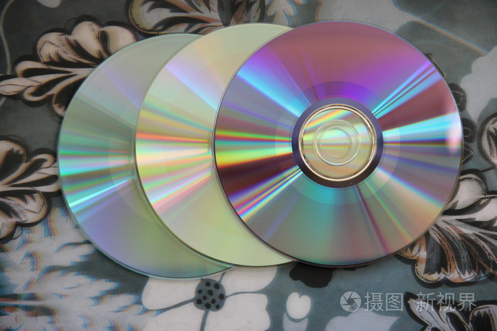 三个彩虹磁盘