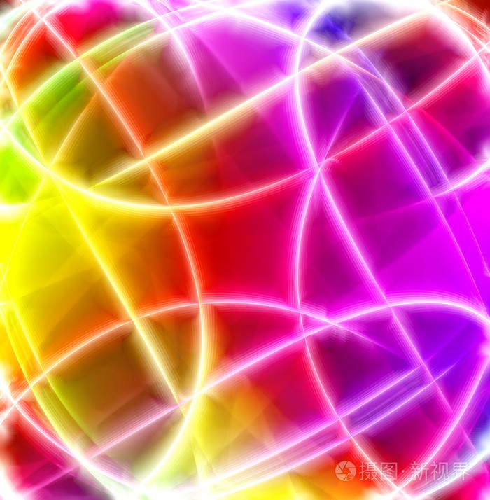 光线的魔法爆裂抽象背景