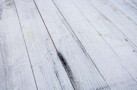 白色的木质纹理。木材白色的质地。背景旧面板。复古木桌。质朴的背景。老式彩色表面