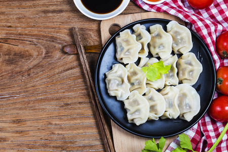 亚洲饺子碗, 筷子, 中国饺子