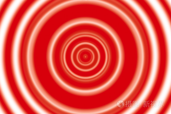 红色圆环背景