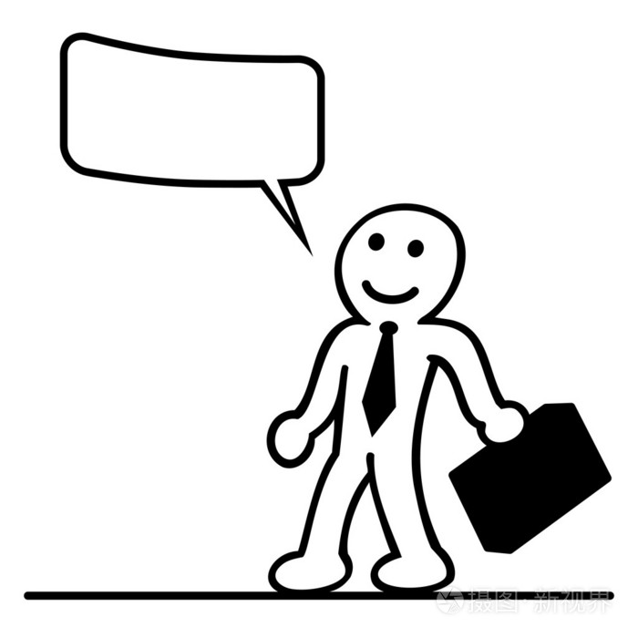 商人的卡通明星