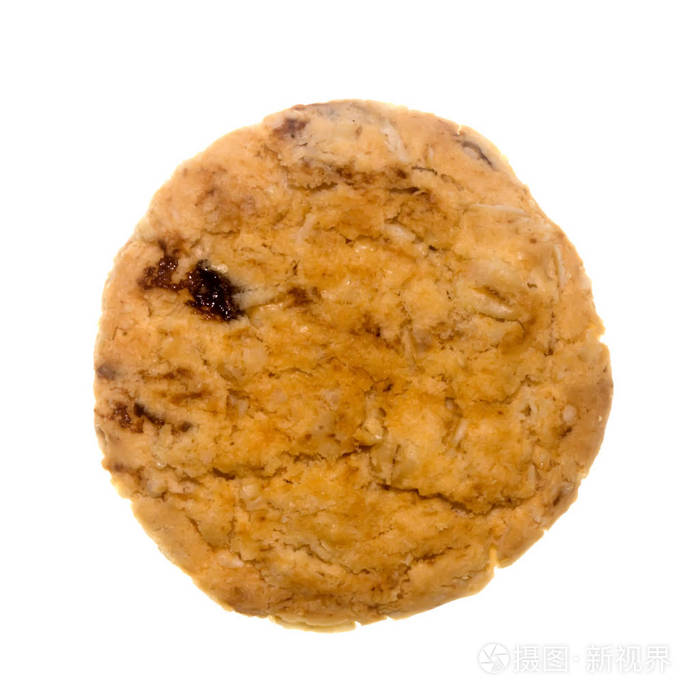 孤立在白色背景上的cookie