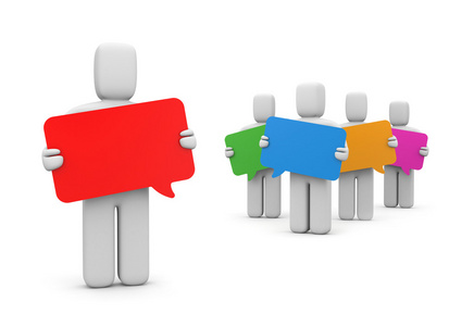 重要的意见照片