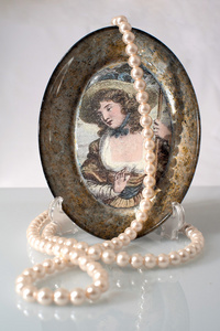 珍珠和装饰板