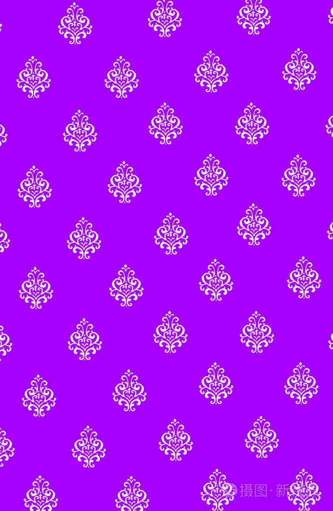 背景或墙纸上紫色图案的花纹