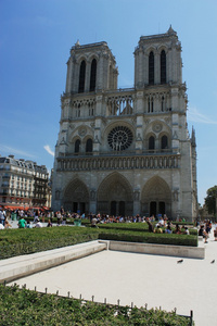法国。巴黎。巴黎圣母院巴黎