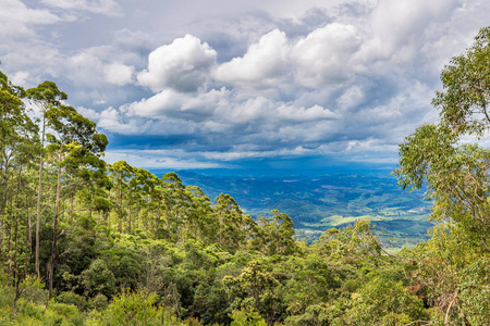 很少有caldas minas geriasbrazil。 城市景观